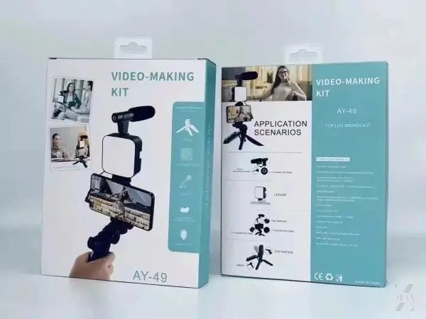 Vlogger Video Making Kit Tripod