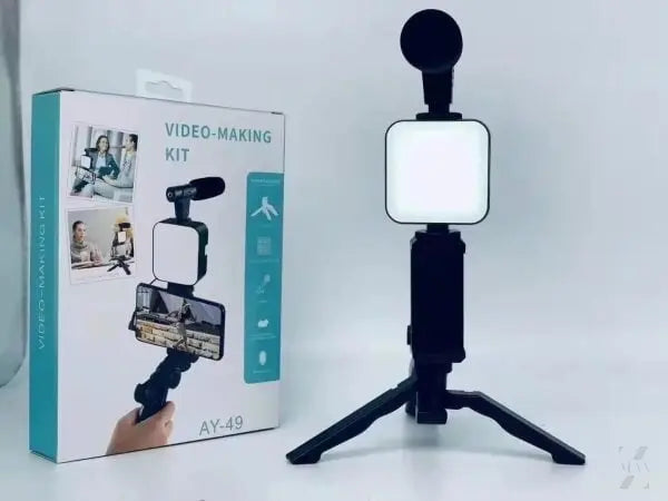 Vlogger Video Making Kit Tripod