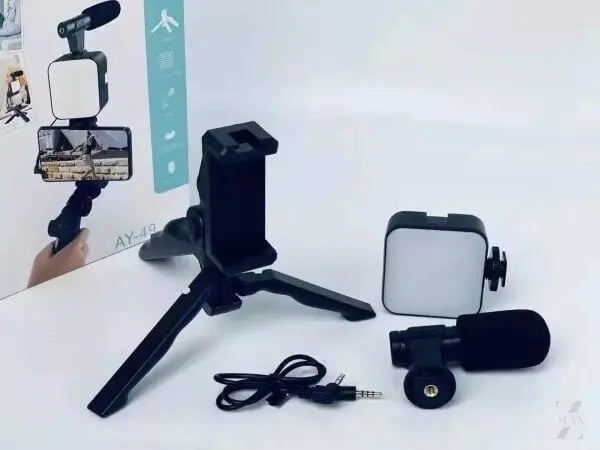 Vlogger Video Making Kit Tripod